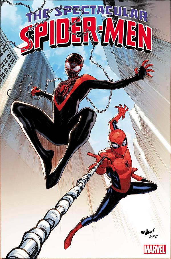 The Spectacular Spider-Men #1 DAVID MARQUEZ FOIL cover