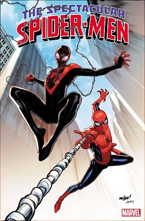 The Spectacular Spider-Men #1 DAVID MARQUEZ FOIL cover