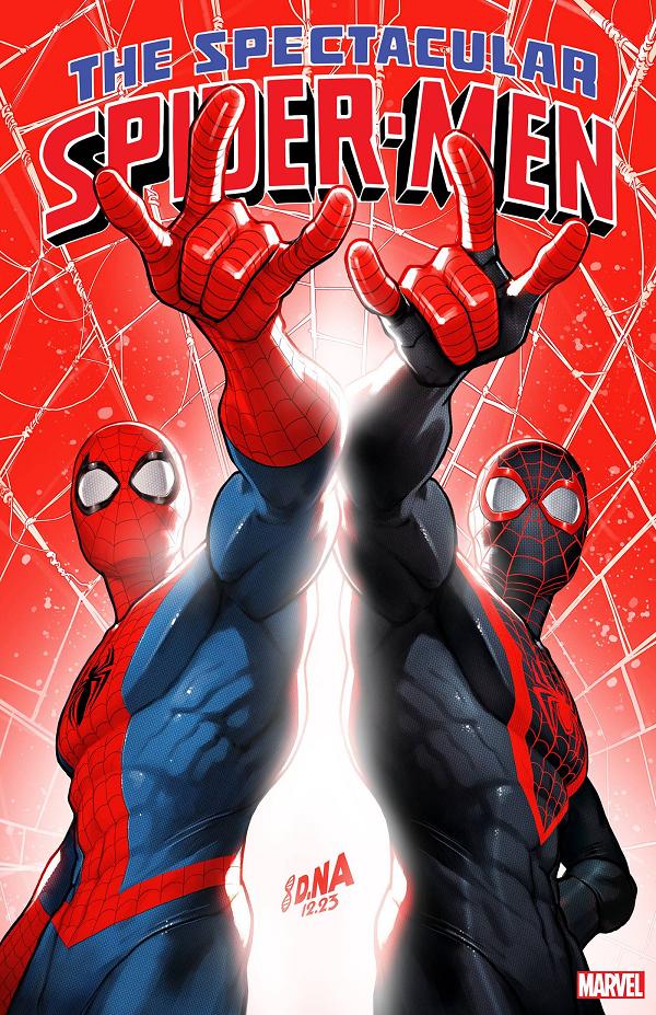 The Spectacular Spider-Men #1 25 COPY INCV DAVID NAKAYAMA cover