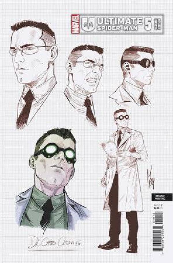 Ultimate Spider-Man #5 variant cover by Marco Checchetto