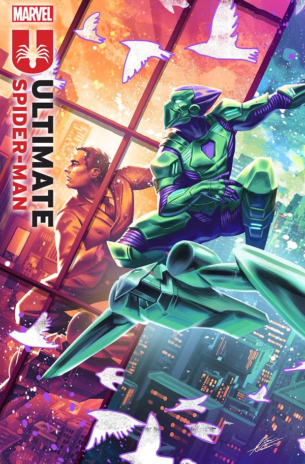 Ultimate Spider-Man #2 variant cover by Mateus Manhanini