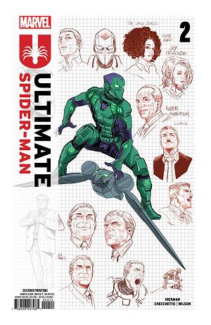 Ultimate Spider-Man #2 2ND PTG MARCO CHECCHETTO cover