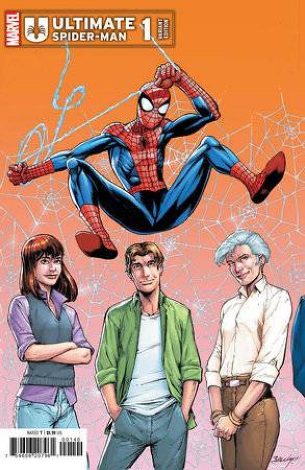 Ultimate Spider-Man #1 MARK BAGLEY CONNECTION cover