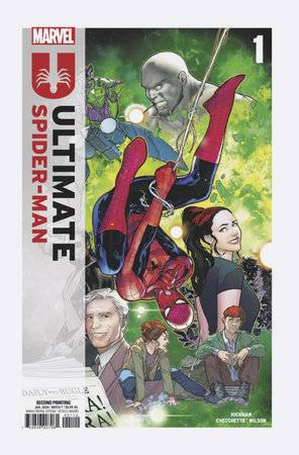 Ultimate Spider-Man #1 variant cover by R. B. Silva