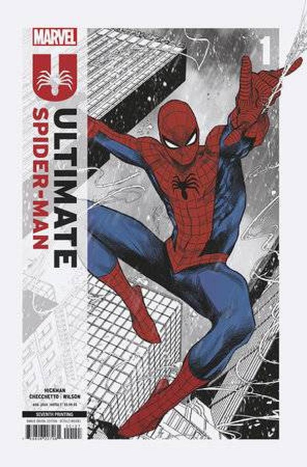 Ultimate Spider-Man #1 7TH PTG MARCO CHECCHETTO cover