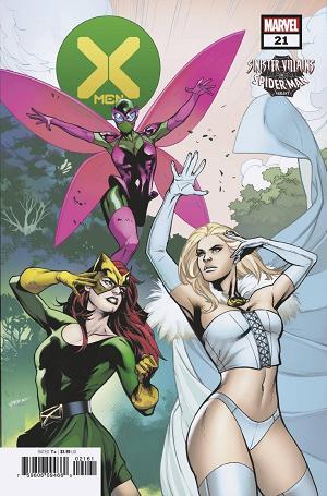 X-Men #21 LUPACCHINO SPIDER-MAN VILLAINS cover