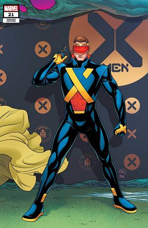 X-Men #21 DAUTERMAN CONNECTING cover