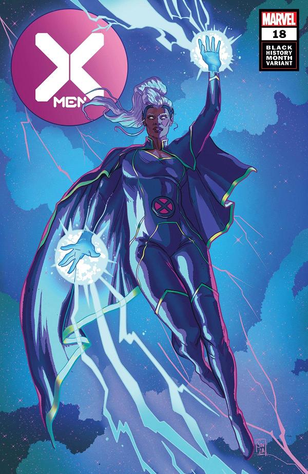 X-Men #18 SOUZA STORM BLACK HISTORY MONTH cover