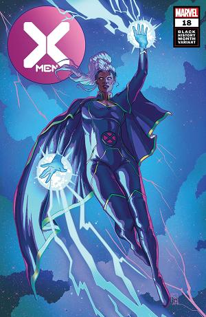 X-Men #18 SOUZA STORM BLACK HISTORY MONTH cover