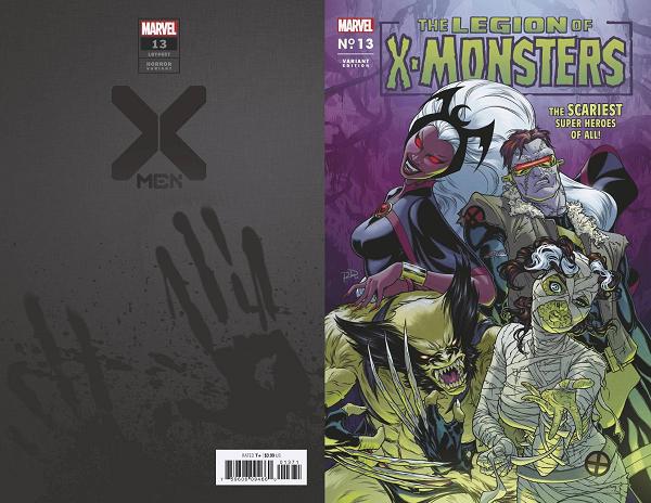 X-Men #13 DAUTERMAN LEGION X-MONSTERS HORROR cover