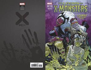 X-Men #13 DAUTERMAN LEGION X-MONSTERS HORROR cover