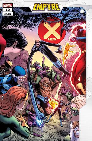 X-Men #10 ZIRCHER CONFRONTATION cover