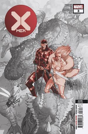 X-Men #3 2ND PTG YU cover