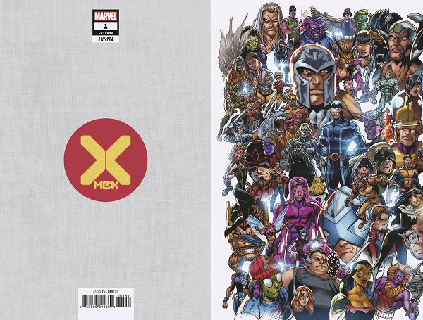 X-Men #1 BAGLEY EVERY MUTANT EVER cover