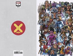 X-Men #1 BAGLEY EVERY MUTANT EVER cover