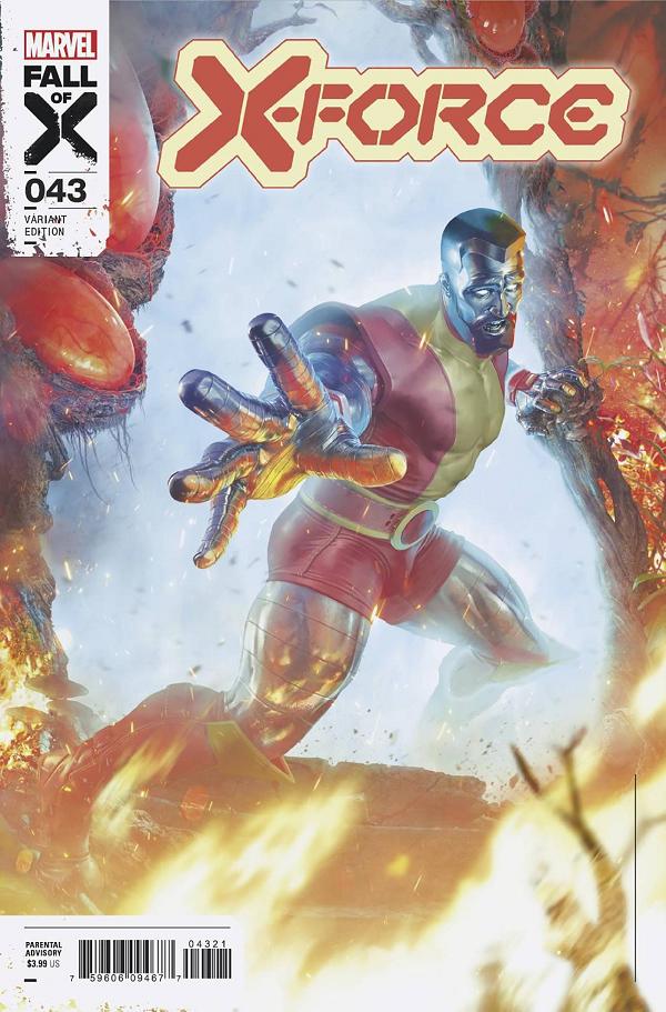 X-Force #43 RAHZZAH cover