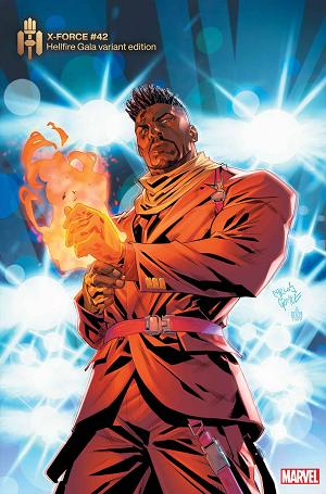 X-Force #42 CARLOS GOMEZ HELLFIRE GALA cover