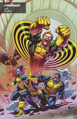 X-Force #42 NIC KLEIN STORMBREAKERS cover