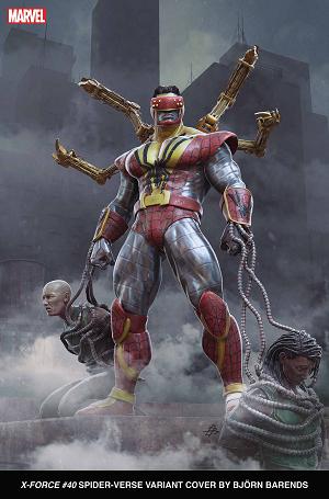 X-Force #40 BARENDS SPIDER-VERSE cover