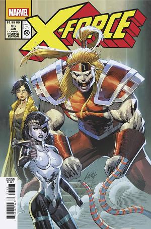 X-Force #36 LIEFELD CLASSIC HOMAGE cover
