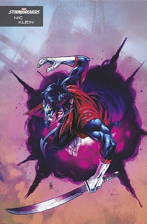 X-Force #36 KLEIN STORMBREAKERS cover