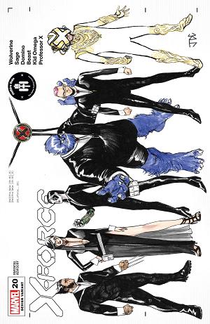 X-Force #20 CASSARA CHARACTER DESIGN cover