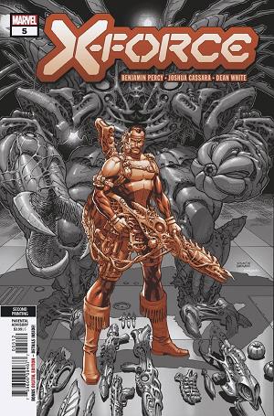 X-Force #5 2ND PTG WEAVER cover