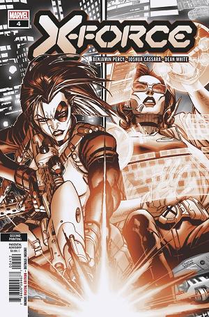 X-Force #4 2ND PTG WEAVER cover