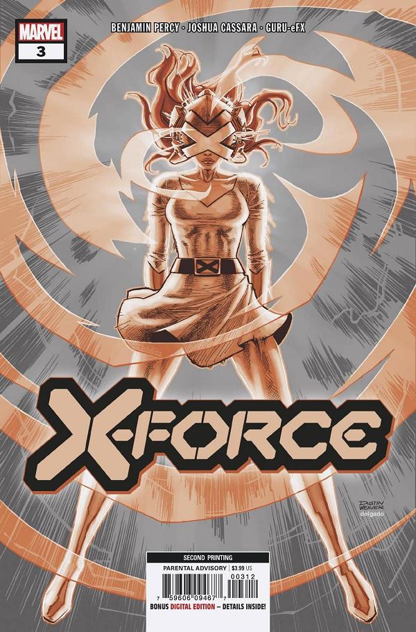 X-Force #3 2ND PTG WEAVER cover