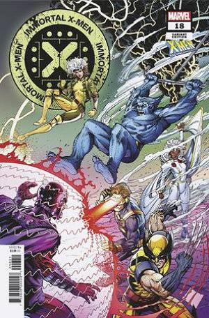 Immortal X-Men #18 STEVE MCNIVEN X-MEN 60TH cover
