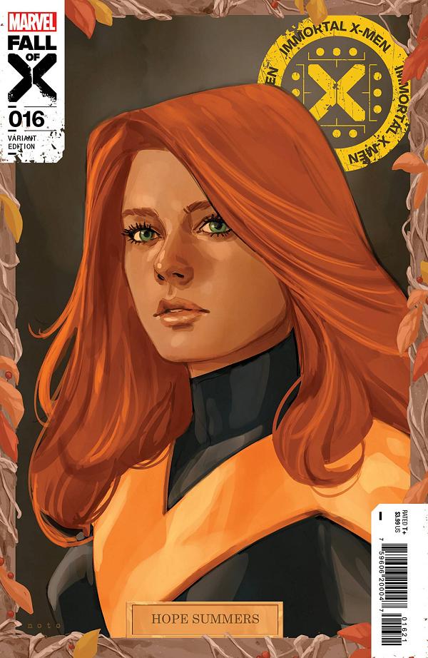 Immortal X-Men #16 NOTO QUIET COUNCIL cover