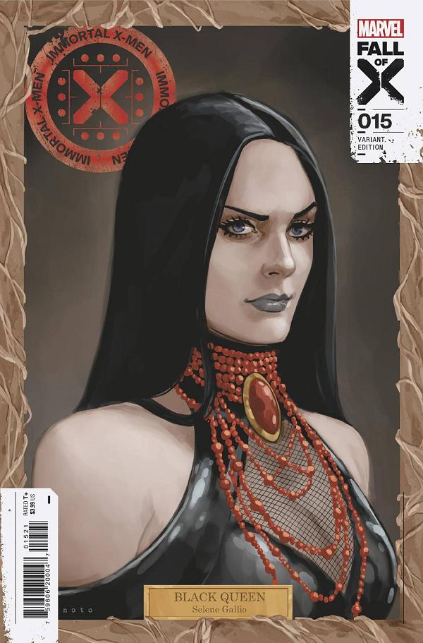 Immortal X-Men #15 NOTO QUIET COUNCIL cover