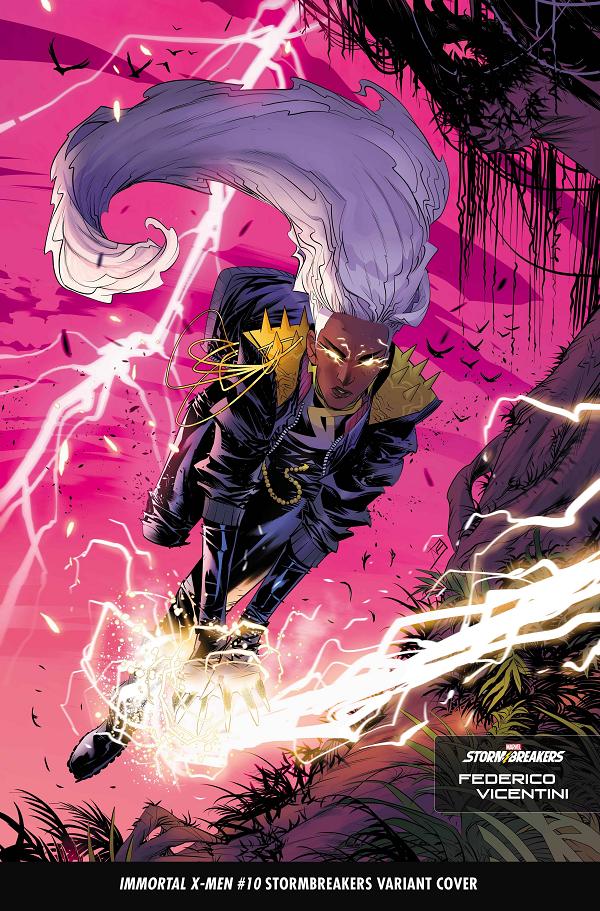 Immortal X-Men #10 VICENTINI STORMBREAKERS cover