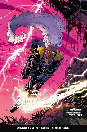 Immortal X-Men #10 VICENTINI STORMBREAKERS cover
