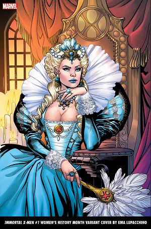 Immortal X-Men #1 LUPACCHINO WOMENS HISTORY cover