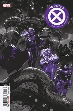 House Of X #6 (OF 6) 2ND PTG LARRAZ cover