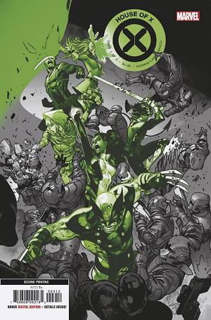 House Of X #4 (OF 6) 2ND PTG LARRAZ cover