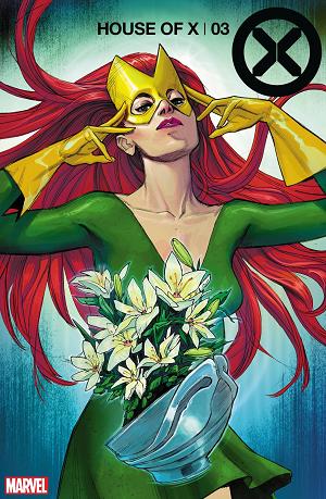 House Of X #3 (OF 6) PICHELLI FLOWER cover