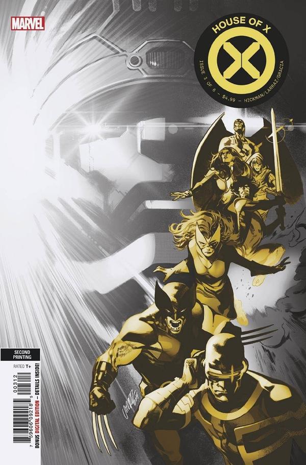 House Of X #3 (OF 6) 2ND PTG LARRAZ cover