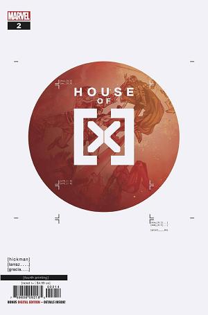 House Of X #2 (OF 6) 4TH PTG LARRAZ cover