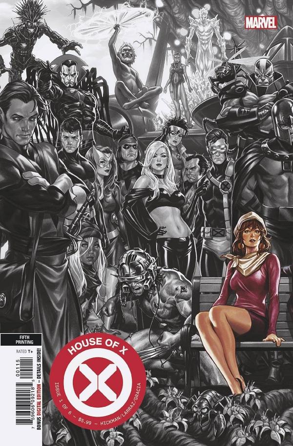 House Of X #1 (OF 6) 5TH PTG BROOKS cover