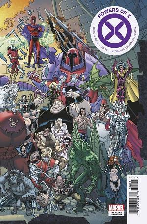 Powers Of X #6 (OF 6) GARRON CONNECTING cover