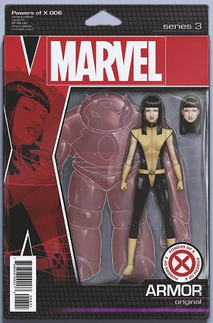 Powers Of X #6 (OF 6) CHRISTOPHER ACTION FIGURE cover