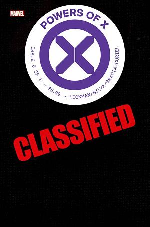 Powers Of X #6 (OF 6) CAMUNCOLI FORESHADOW cover