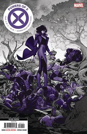 Powers Of X #6 (OF 6) 2ND PTG SILVA cover