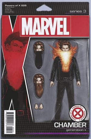 Powers Of X #5 (OF 6) CHRISTOPHER ACTION FIGURE cover