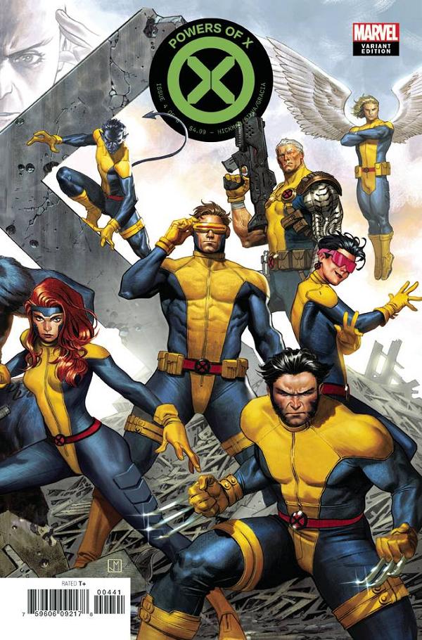 Powers Of X #4 (OF 6) MOLINA CONNECTING cover