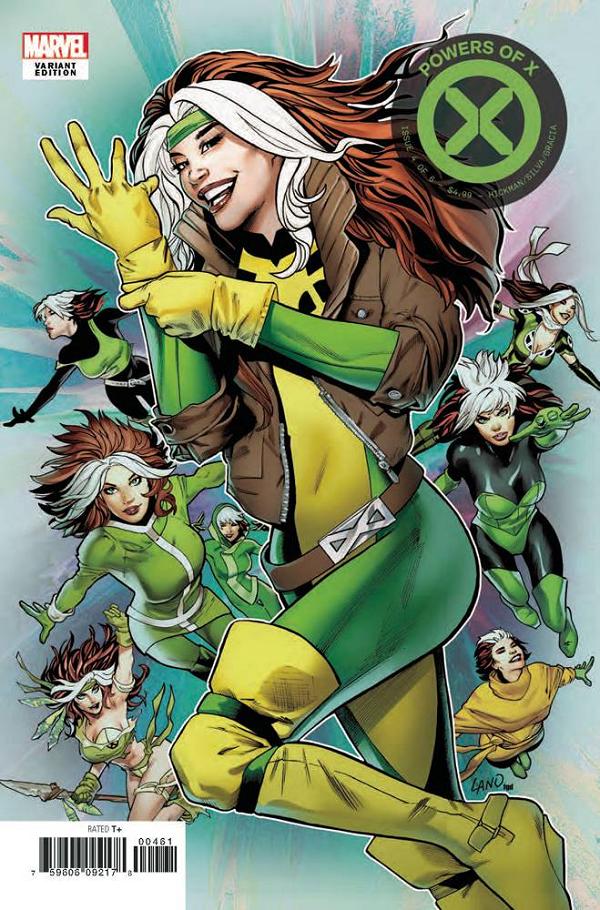 Powers Of X #4 (OF 6) LAND CHARACTER DECADES cover