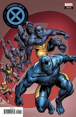 Powers Of X #2 (OF 6) ZIRCHER CHARACTER DECADES cover