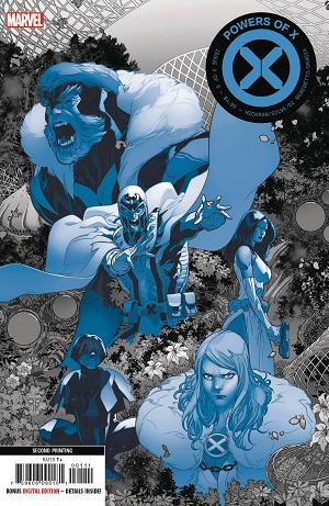 Powers Of X #2 (OF 6) 2ND PTG SILVA cover